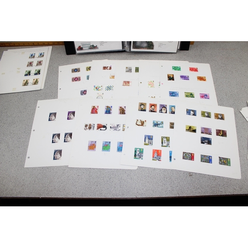 520 - Qty of assorted stamps and FDC stamps in album