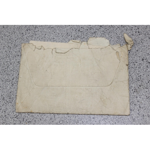 521 - 2 c.WW1 period letters dropped from an airship, hand written note 