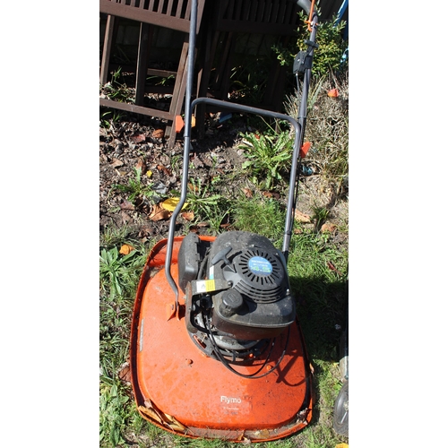 336 - Flymo petrol hover mower