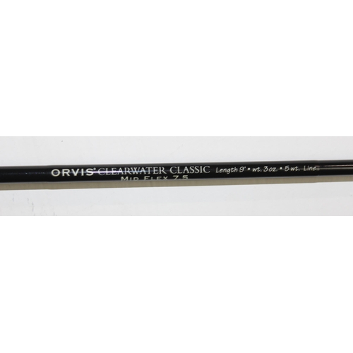 704 - Orvis clearwater 905-4  9ft 4 piece #5 wt fly rod