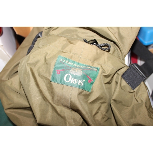 717 - Pair of size 11 Orvis Clearwater breathable waders in original box