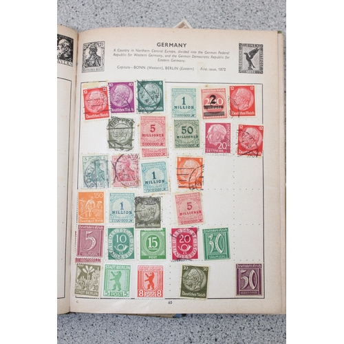 551 - Stamps - Box, World Collections in 9 Junior Albums