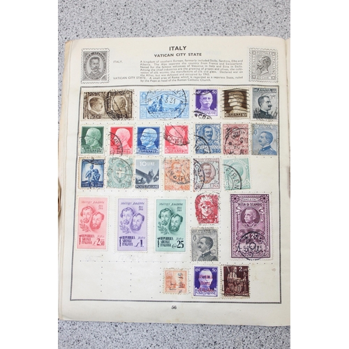 551 - Stamps - Box, World Collections in 9 Junior Albums