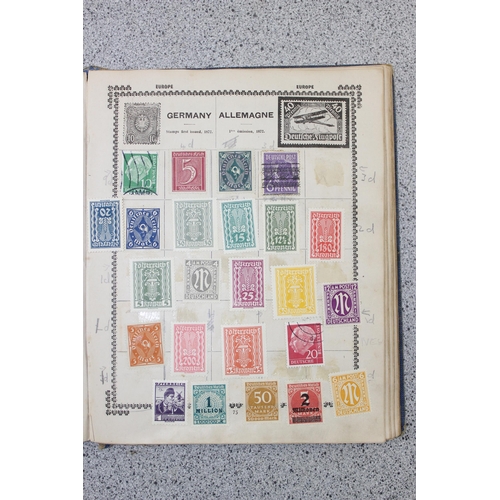 551 - Stamps - Box, World Collections in 9 Junior Albums