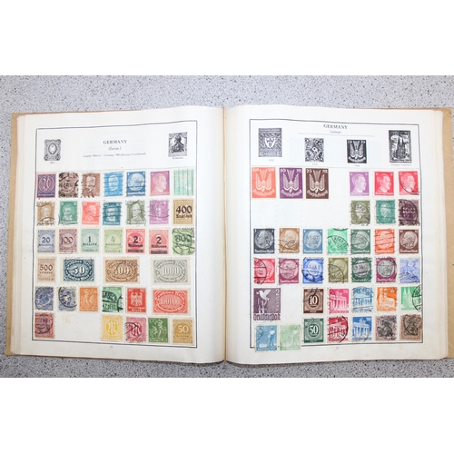 551 - Stamps - Box, World Collections in 9 Junior Albums