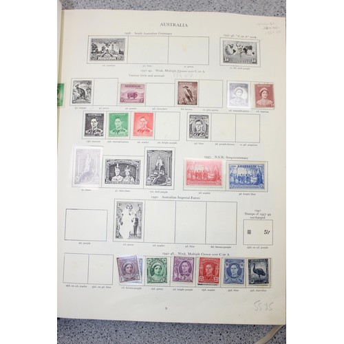 556 - Stamps - Commonwealth GV1 collection in Crown Album, Mint & Used, Cat £5400+