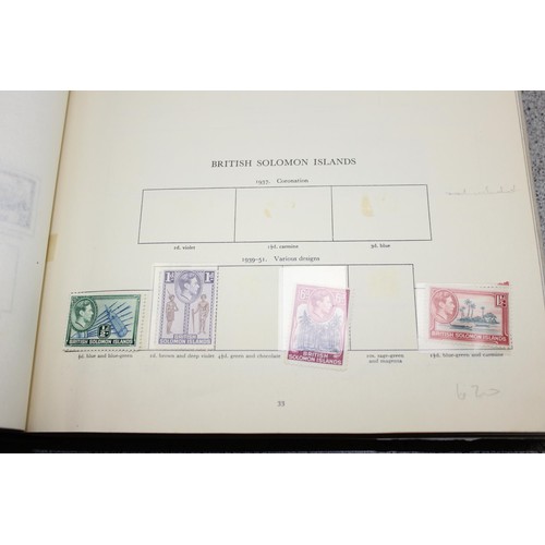 556 - Stamps - Commonwealth GV1 collection in Crown Album, Mint & Used, Cat £5400+