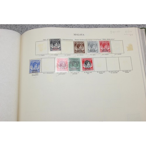 556 - Stamps - Commonwealth GV1 collection in Crown Album, Mint & Used, Cat £5400+