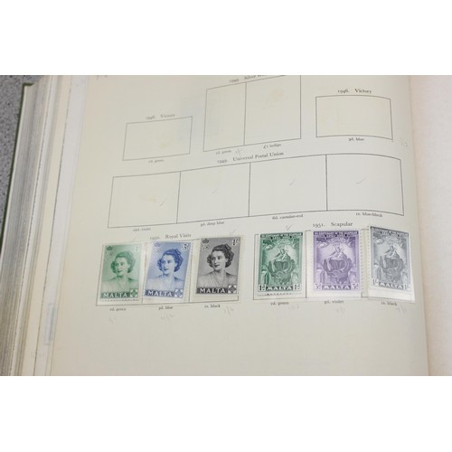 556 - Stamps - Commonwealth GV1 collection in Crown Album, Mint & Used, Cat £5400+