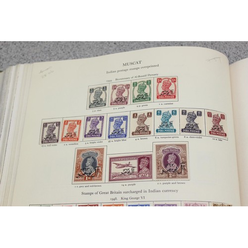 556 - Stamps - Commonwealth GV1 collection in Crown Album, Mint & Used, Cat £5400+