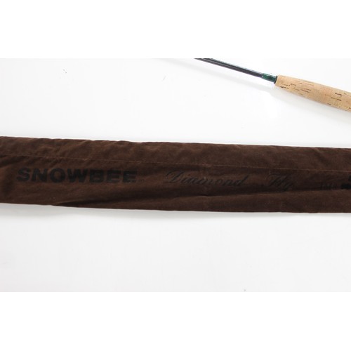 702 - Snowbee diamond 8ft Prestige No. 4/5 fly rod