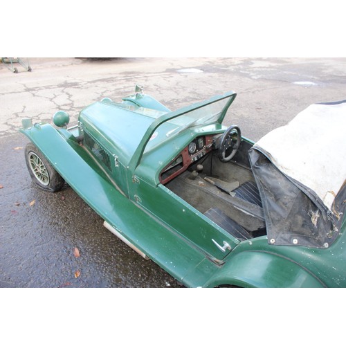 0A - Marlin soft top roadster kit car in British racing green, first registered 1991 with 1700cc petrol e... 