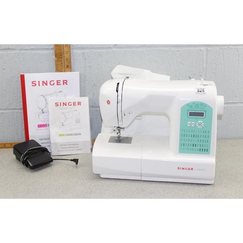 826 - Singer Starlet 6660 sewing machine