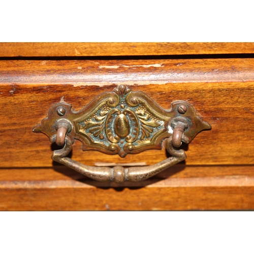 171 - Edwardian piano stool with music drawer