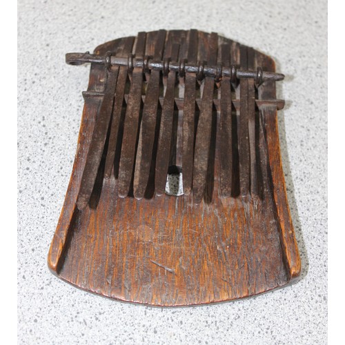 60A - AFRICAN ART, an early 20th century Mbira or thumb piano, a musical instrument traditional to the Sho... 