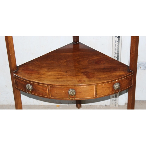 8 - 19th century mahogany wash stand