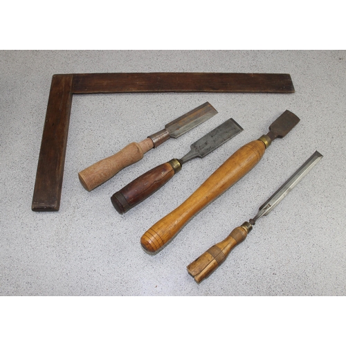 854 - Quantity of chisels to include examples by I&H Sorby