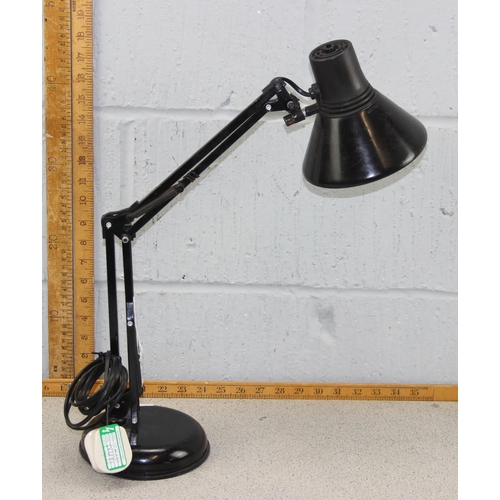 230 - Black retro style desk lamp