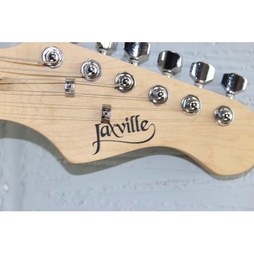 690 - Jaxville electric guitar with Ashton hard carry case