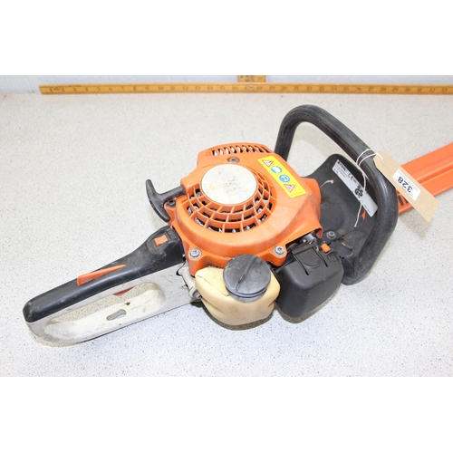 328 - Stihl petrol hedge cutter HS45