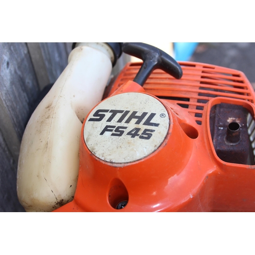 329 - Stihl petrol strimmer FS45