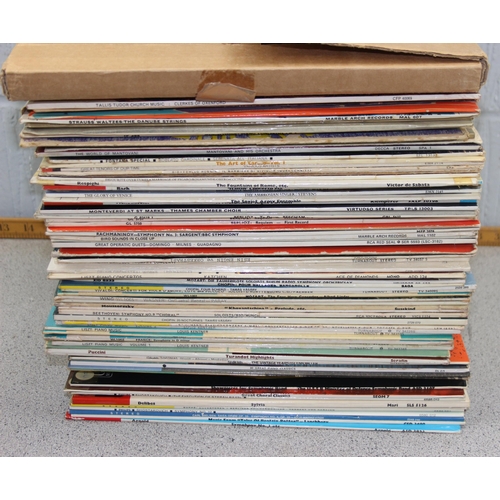 651 - Large qty of assorted vinyl records, mainly LP records