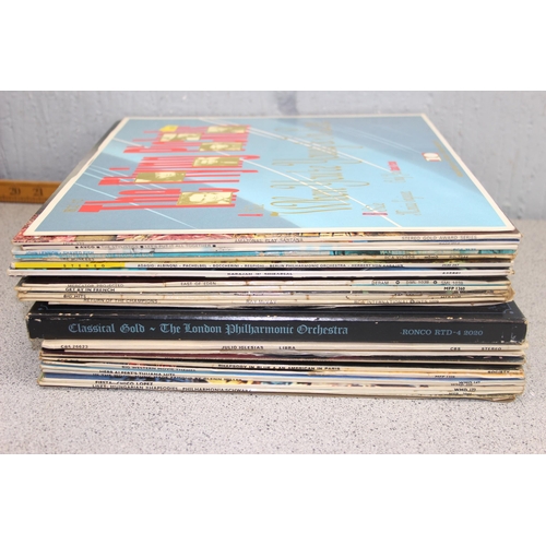 657 - Qty of assorted LP vinyl records to inc 2 vintage record cases, artists include The Monkees, John Le... 