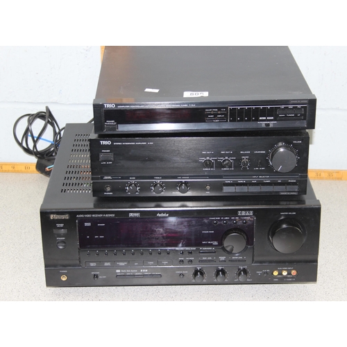 805 - Sherwood R925RDS and a Trio A-5X & T-7LX (3)