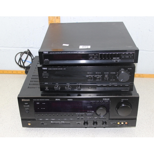 805 - Sherwood R925RDS and a Trio A-5X & T-7LX (3)