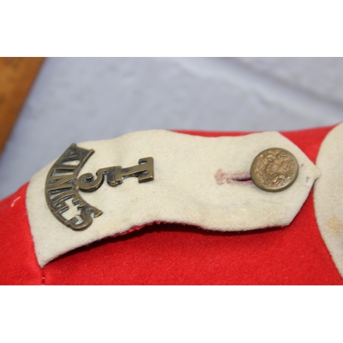 1400 - A rare c.WWI period regimental mascot or boys musician buglers tunic to 5th Kings Liverpool Regiment... 