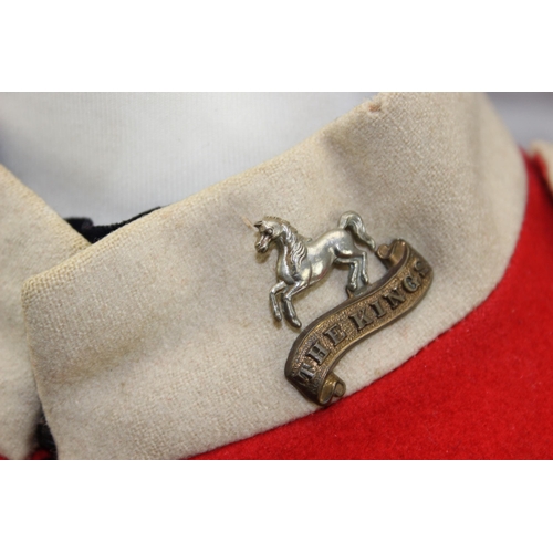 1400 - A rare c.WWI period regimental mascot or boys musician buglers tunic to 5th Kings Liverpool Regiment... 