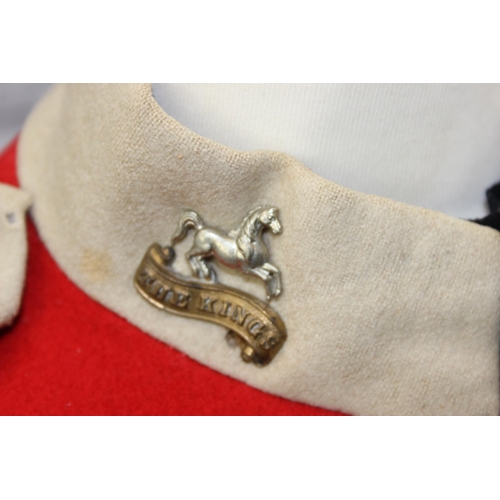 1400 - A rare c.WWI period regimental mascot or boys musician buglers tunic to 5th Kings Liverpool Regiment... 