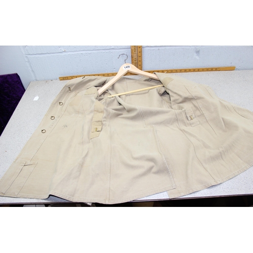 1406 - WWI period tropical tunic, named FJD Ayres CSM Oxford & Bucks light infantry. Includes paperwork cer... 