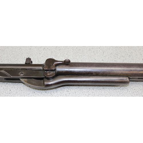 1433 - 1935 BSA push button underlever air rifle, No. S50598