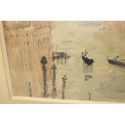 403 - Terence John McCaw (South African 1913-1978), large watercolour study of the Grand Canal, Venice, si... 