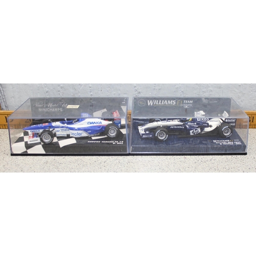 1520 - 5 Minichamps F1 car models. Williams & Arrows, 1:43 scale