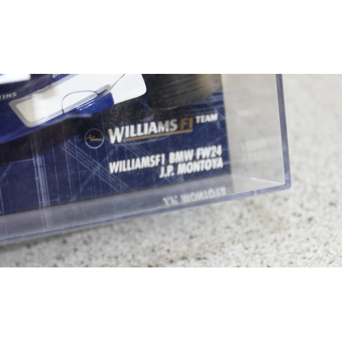 1520 - 5 Minichamps F1 car models. Williams & Arrows, 1:43 scale