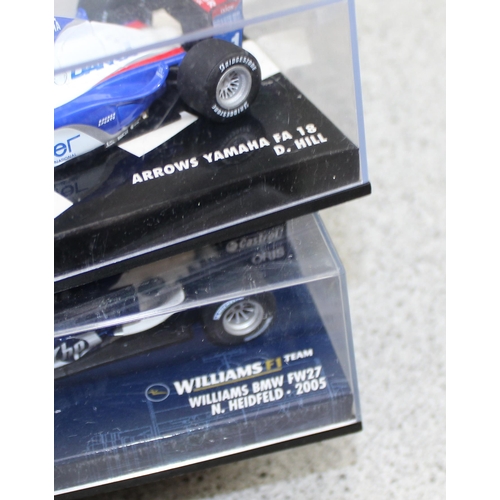 1520 - 5 Minichamps F1 car models. Williams & Arrows, 1:43 scale