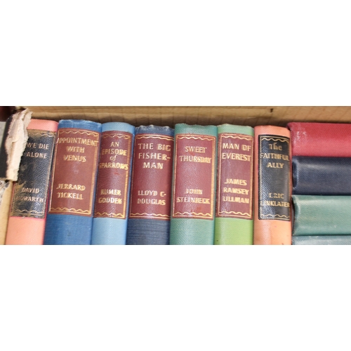 567 - Qty of assorted vintage Reprint Society books