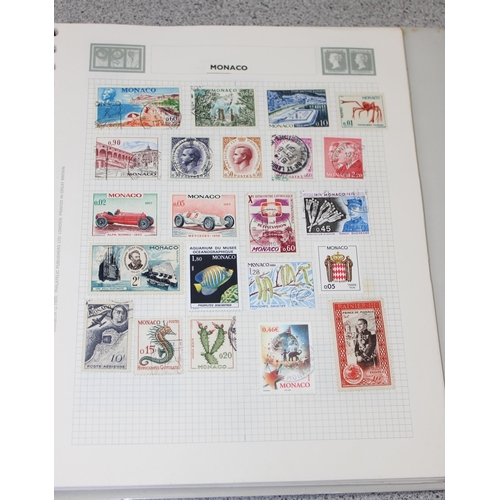 572 - A qty of assorted mixed world stamps, 3 albums and loose