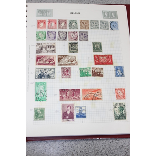 572 - A qty of assorted mixed world stamps, 3 albums and loose