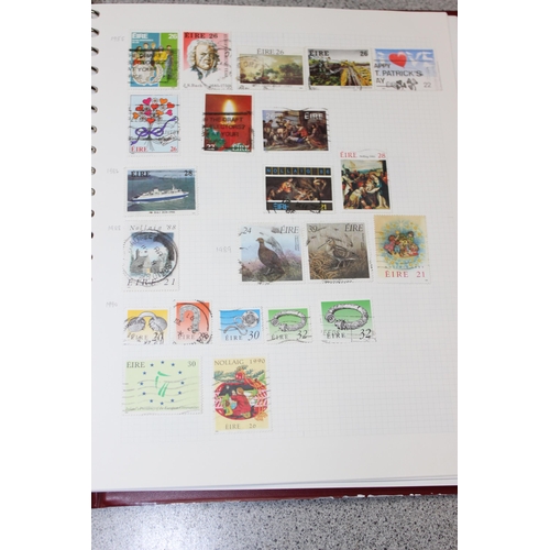 572 - A qty of assorted mixed world stamps, 3 albums and loose