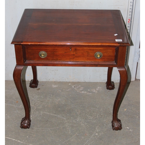 1002 - An extensive early 20th century Mappin & Webb canteen of cutlery in floor standing mahogany box