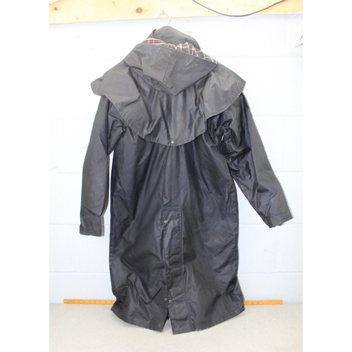 202 - RC Toughware wax jacket or coat, size small