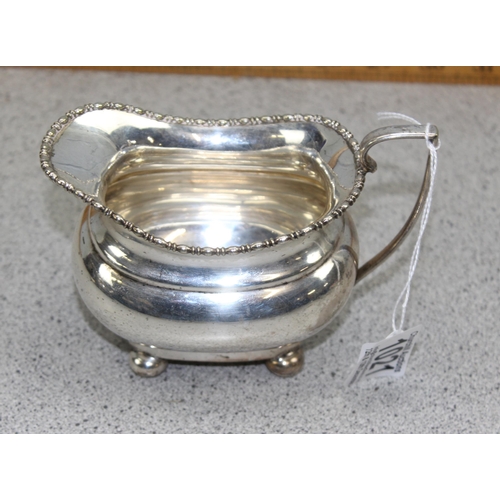 1021 - 4 piece silver plate tea set to include teapot, milk jug, sugar bowl & hot water jug, along with ass... 