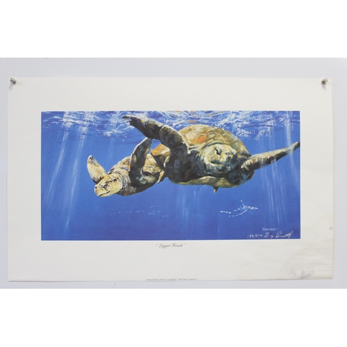 447 - 3 good quality North American prints all depicting aquatic subjects, 2 limited editions by Barry J B... 