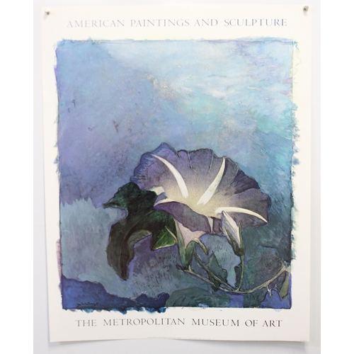 452 - 3 good quality American art gallery posters, Boston Museum of Fine Arts, Mary Silverwood Santa Fe & ... 