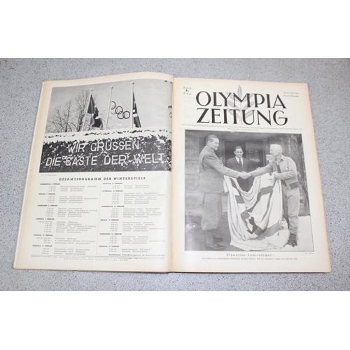 575 - 2 books containing copies of Olympia Zeitung mostly relating to Berlin 1936 Olympics