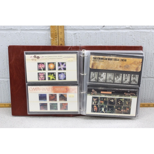 580 - Royal Mail presentation packs in album 4/4