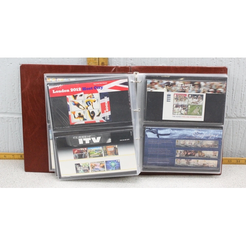 580 - Royal Mail presentation packs in album 4/4